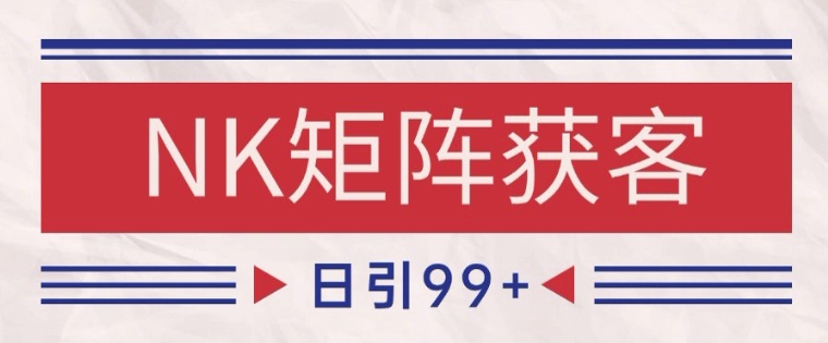 小红书某音NK赛道引流获客 自热矩阵日引200+【揭秘】-麦子论坛