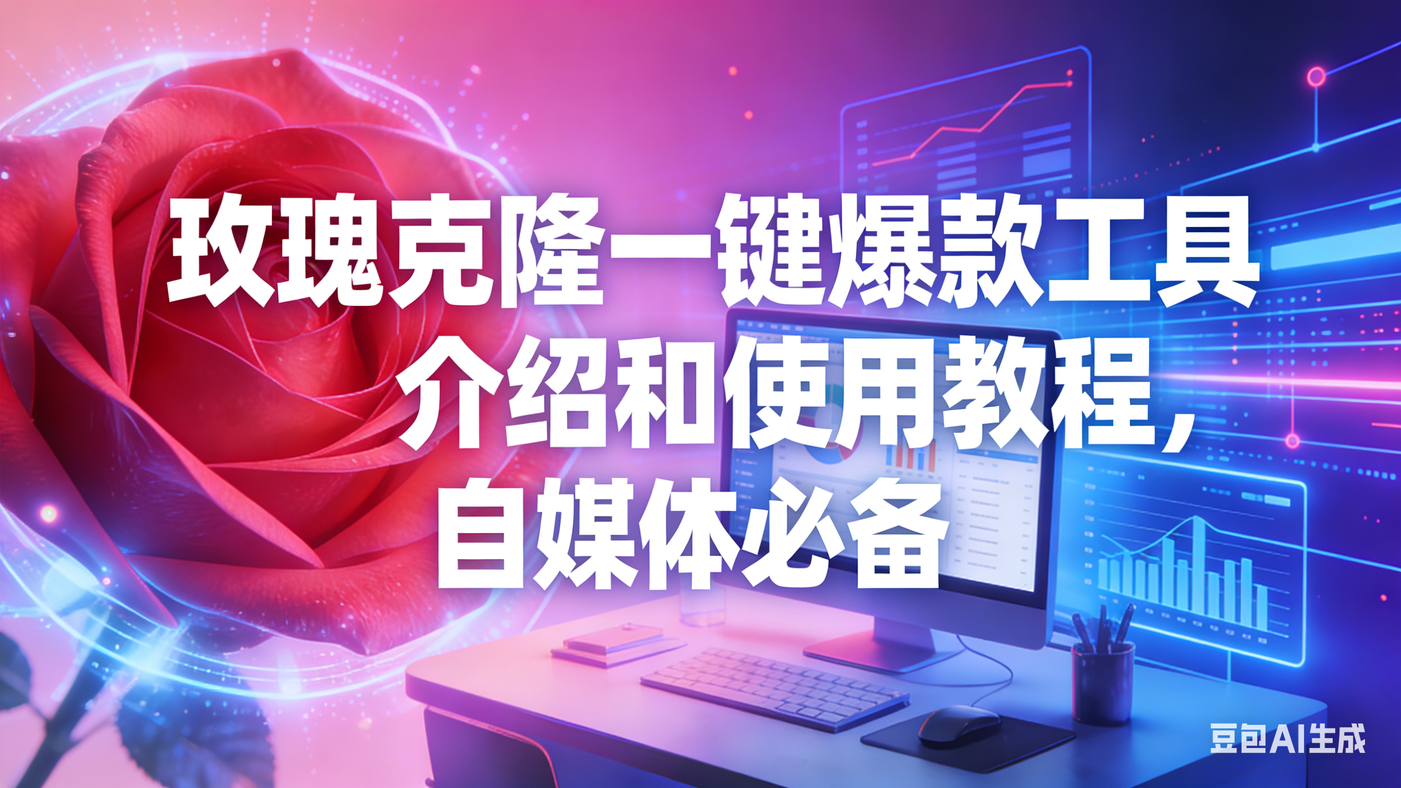 （16772期）玫瑰克隆工具，自媒体必备，一键爆款工具详细介绍和使用教程-麦子社区