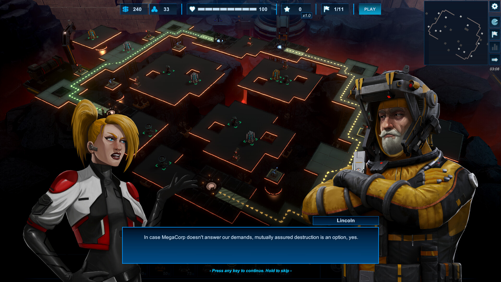 铁壁矩阵:轴突塔防/Axon TD: Uprising 铁壁矩阵:轴突塔防/Axon TD: Uprising