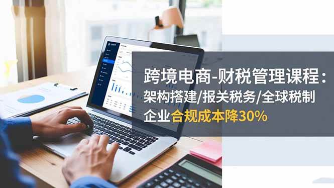 图片[1]-（16509期）跨境电商-财税管理课程：架构搭建/报关税务/全球税制，企业合规成本降30%-麦子社区