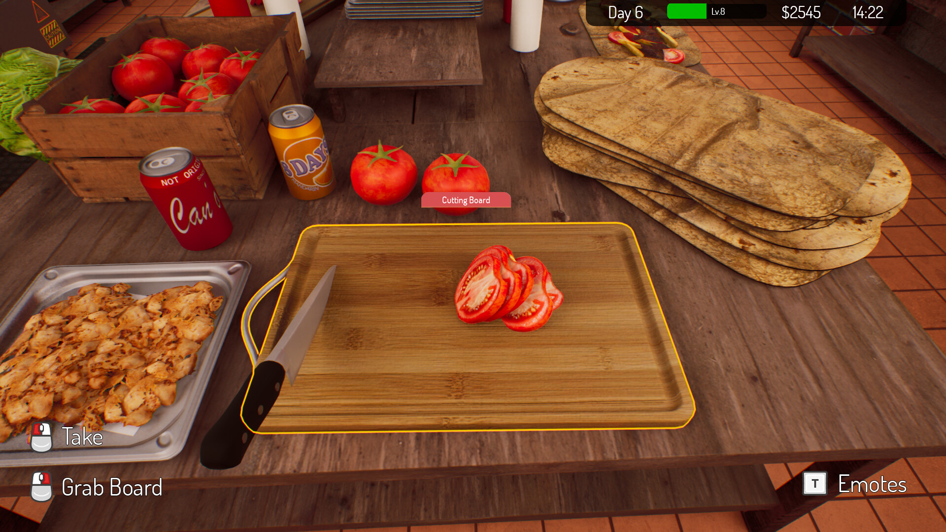 卷饼小店模拟器/Wrap House Simulator-麦子社区