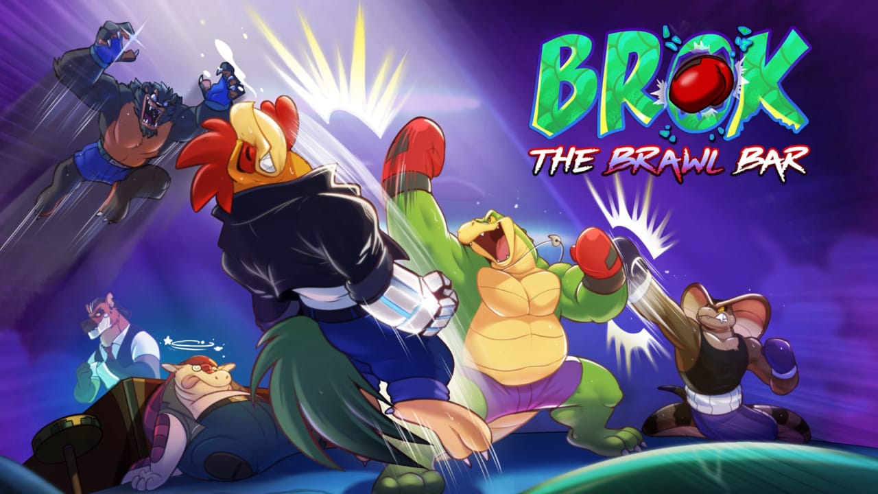 鳄鱼侦探布罗格：乱斗酒吧丨BROK: The Brawl Bar-麦子社区