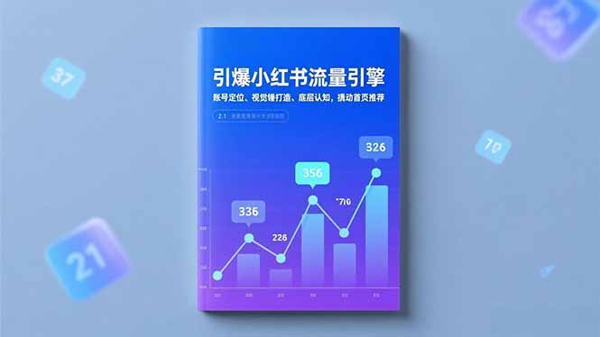 引爆小红书流量引擎，账号定位、视觉锤打造、底层认知，撬动首页推荐-麦子社区
