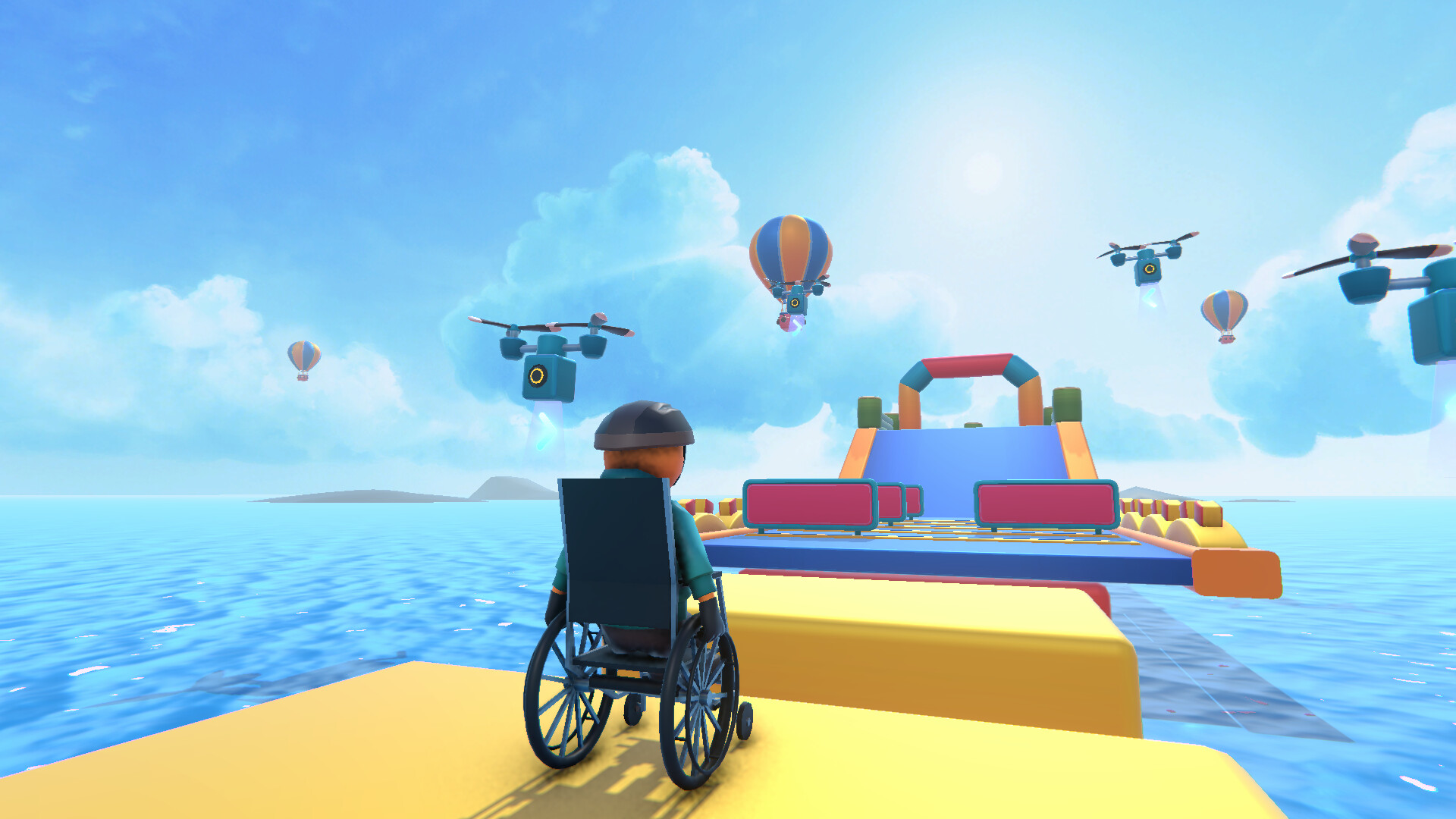 轮椅模拟器/4Wheel Challenge-麦子社区