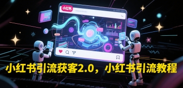 小红书引流获客2.0，小红书引流教程-麦子论坛