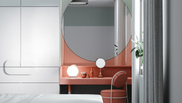 卧室衣柜和梳妆台一体风水好吗