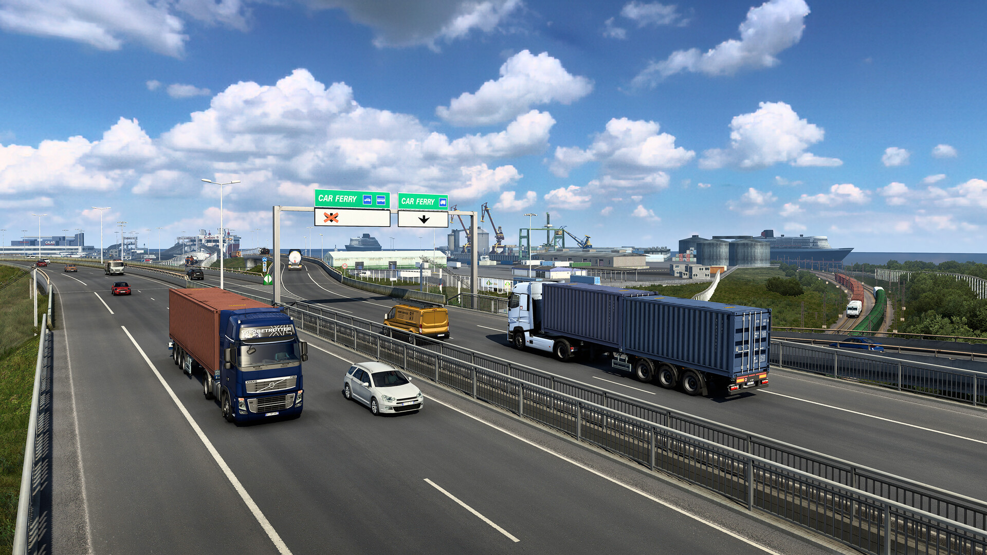 欧洲卡车模拟2/Euro Truck Simulator 2/支持网络联机-麦子社区