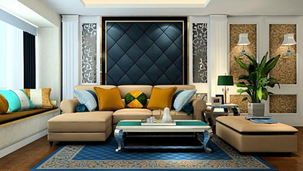 客厅沙发摆成 L 型风水好吗