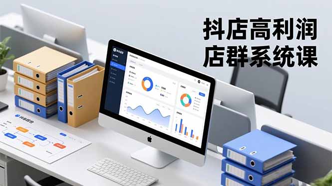 抖店高利润店群系统课，店群搭建、选品策略、运营管控，构建标准体系，矩阵月入20万+-麦子社区