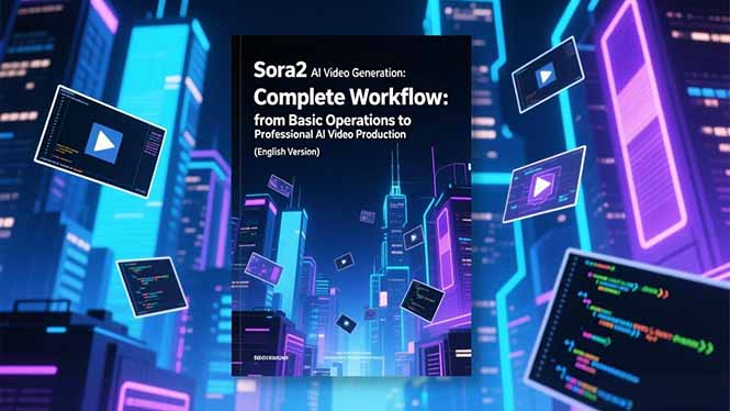 Sora2 AI视频生成的系统教程(英文版-麦子社区