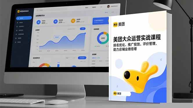 图片[1]-（16518期）美团大众运营实战课程，排名优化、推广投放、评价管理，助力店铺业绩倍增-麦子社区